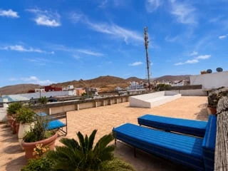 Le Grand Atlas hotel Mirleft, Morocco — Rooftop