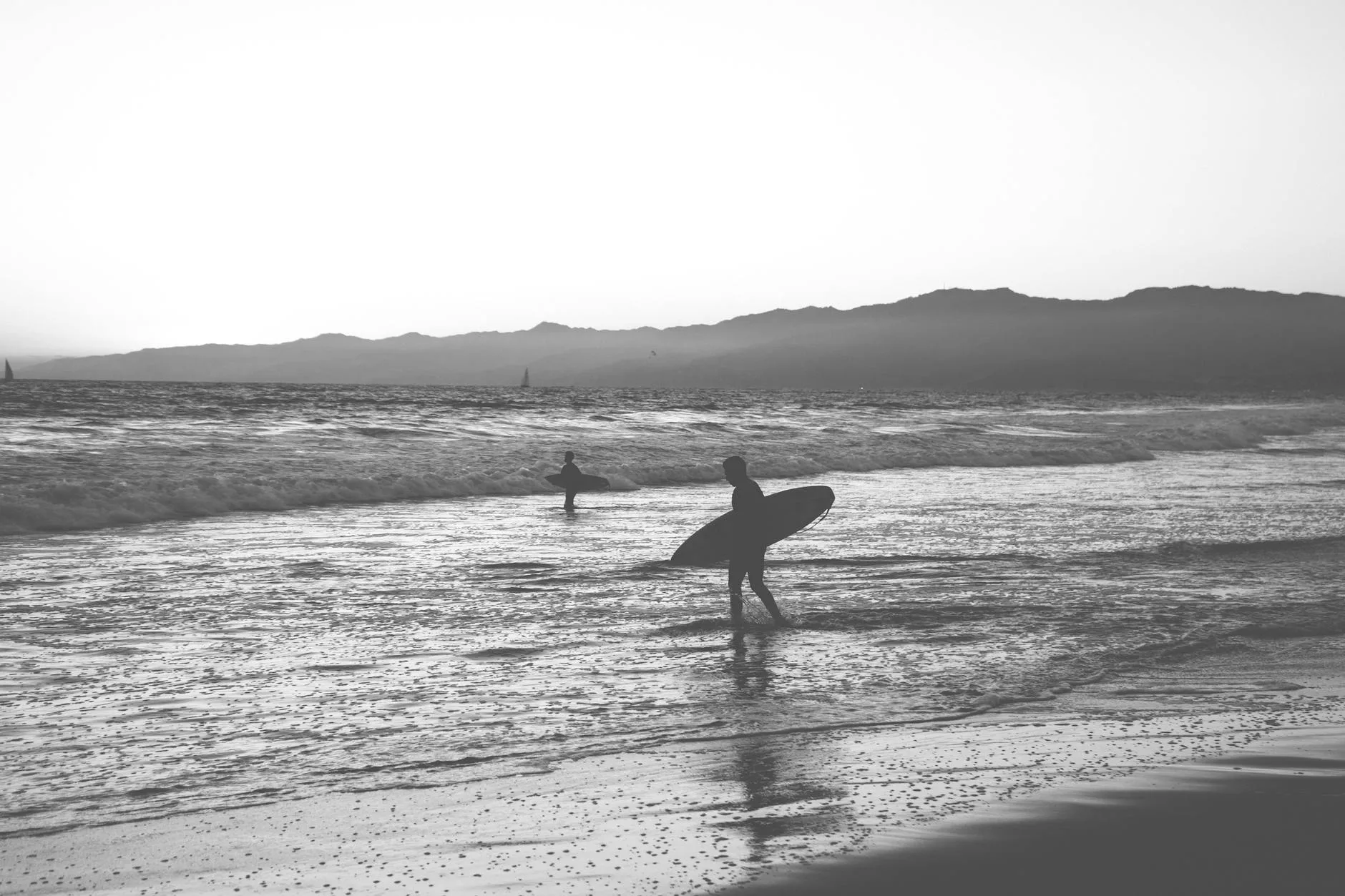 A surfer on an Atlantic wave